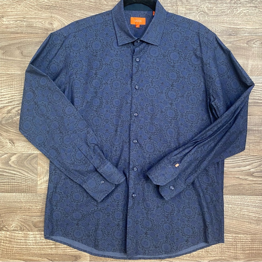 Tallia Baroque Button Up Shirt